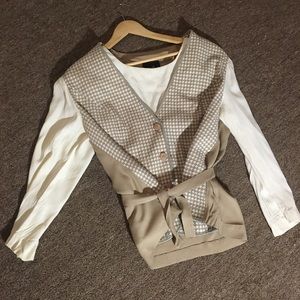 Jacket w/ belt